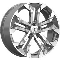 Литые диски КР015 (19_Peugeot 5008) (КР015) 7.500xR19 5x108 DIA65.1 ET42 Diamond gloss graphite