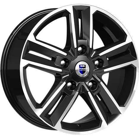 Backfire (КС763М) 8.000xR18 5x114.3 DIA67.1 ET50 алмаз черный Backfire (КС763М) 8.000xR18 5x114.3 DIA67.1 ET50 алмаз черный