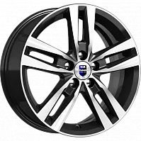 Литые диски Rassvet (КС868) 6.500xR16 5x114.3 DIA66.1 ET50 алмаз черный SK