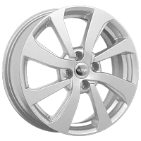 Литые диски КС893 (ZV 16_Sandero Stepway) (КС893) 6.000xR16 4x100 DIA60.1 ET37 сильвер для Volvo 460