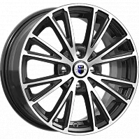 Литые диски Меандр (КС888) 6.000xR15 4x100 DIA67.1 ET40 алмаз черный SK для Rover Streetwise