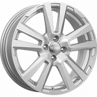 Литые диски КС874 (17_Vesta Cross) (КС874) 6.500xR17 4x100 DIA60.1 ET43 сильвер