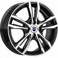 Литые диски Samara (КС866) 6.000xR16 4x98 DIA58.5 ET35 алмаз черный SK Литые диски Samara (КС866) 6.000xR16 4x98 DIA58.5 ET35 алмаз черный SK