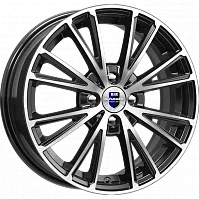 Литые диски Меандр (КС879) 6.000xR16 4x108 DIA63.35 ET47.5 алмаз черный SK для Ford Ka+