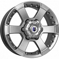 Литые диски M56 (КС593) 7.000xR16 6x139.7 DIA67.1 ET20 дарк платинум для Mitsubishi Pajero (Montero)