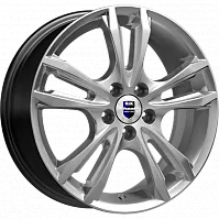 Литые диски Samara (КС866) 6.000xR16 5x114.3 DIA67.1 ET50 сильвер SK для Mazda 323 Spotriv