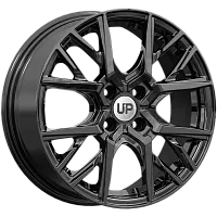 Литые диски Up124 (КС1104) 6.500xR16 4x108 DIA63.35 ET47.5 New Black для Ford Fiesta St
