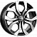 КС704 (ZV 16_Lifan X60) (КС704) 6.500xR16 5x114.3 DIA60.1 ET45 алмаз черный