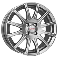 Литые диски Сиеста (КС477) 5.000xR13 4x98 DIA58.5 ET29 дарк платинум для FIAT Panda